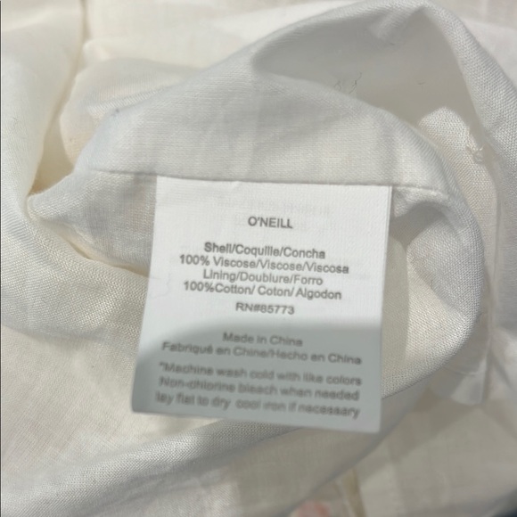 O'Neill Roses Print Sundress Large - Picture 7 of 7